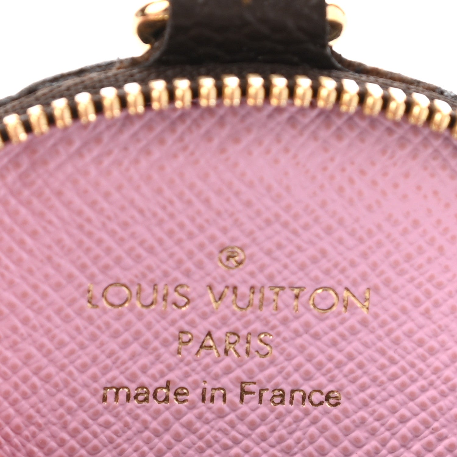 Louis Vuitton Monogram 2021 Christmas Animation Japanese Garden Round Coin Purse Wisteria Pink 4 of 4