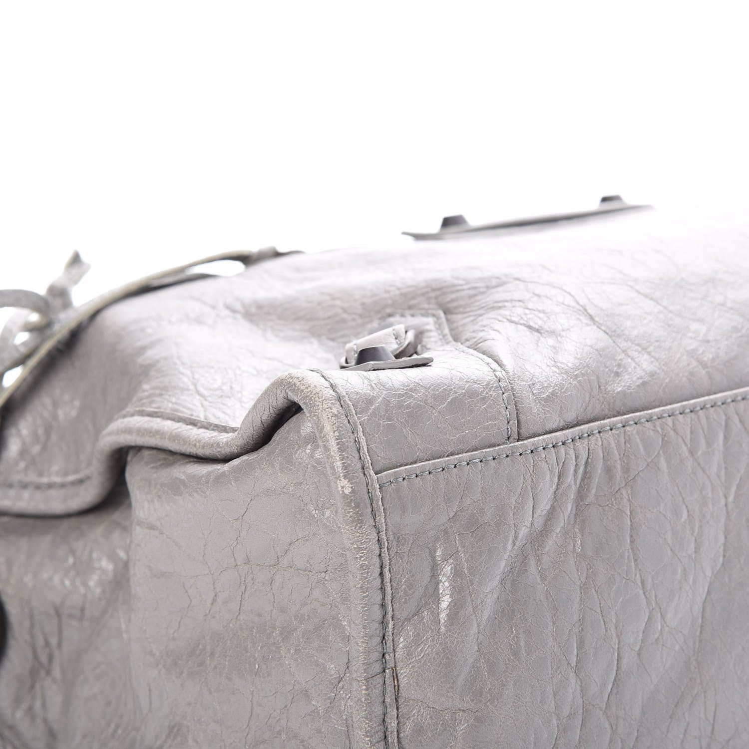 Balenciaga Agneau Classic Hardware City Gris Pyrite 10 of 13