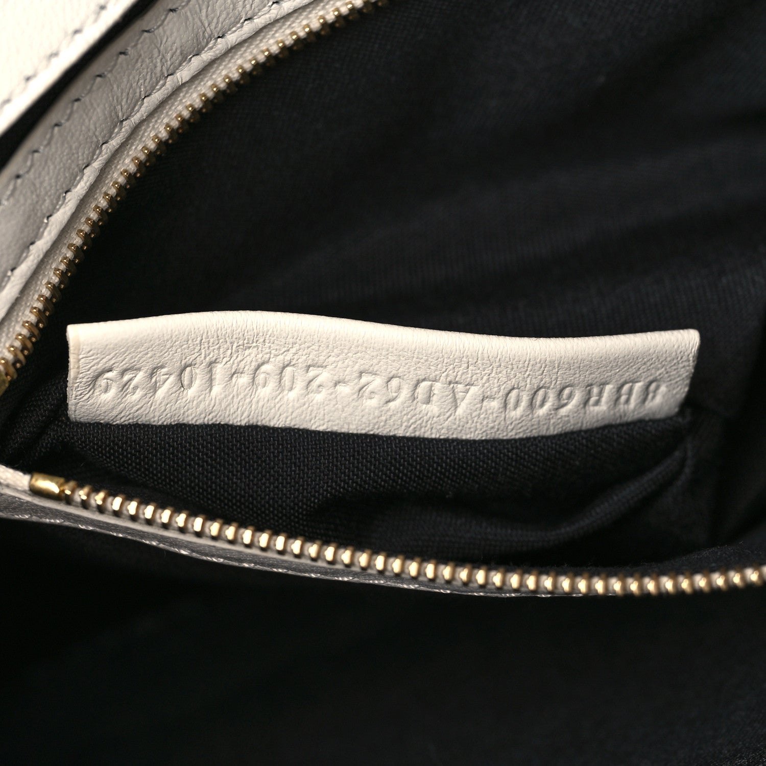 Fendi X JOSHUA VIDES Nappa FF Embossed Baguette White Black 6 of 9