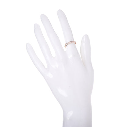 Tiffany 18K Rose Gold Narrow Infinity Band Ring 49 4.75 2 of 4
