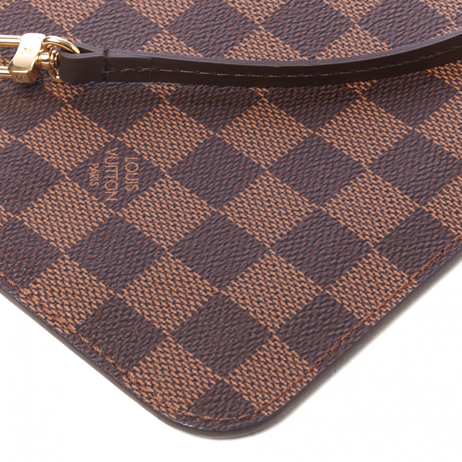 Louis Vuitton Damier Ebene Neverfull MM GM Pochette 5 of 7