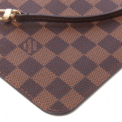 Louis Vuitton Damier Ebene Neverfull MM GM Pochette 5 of 7