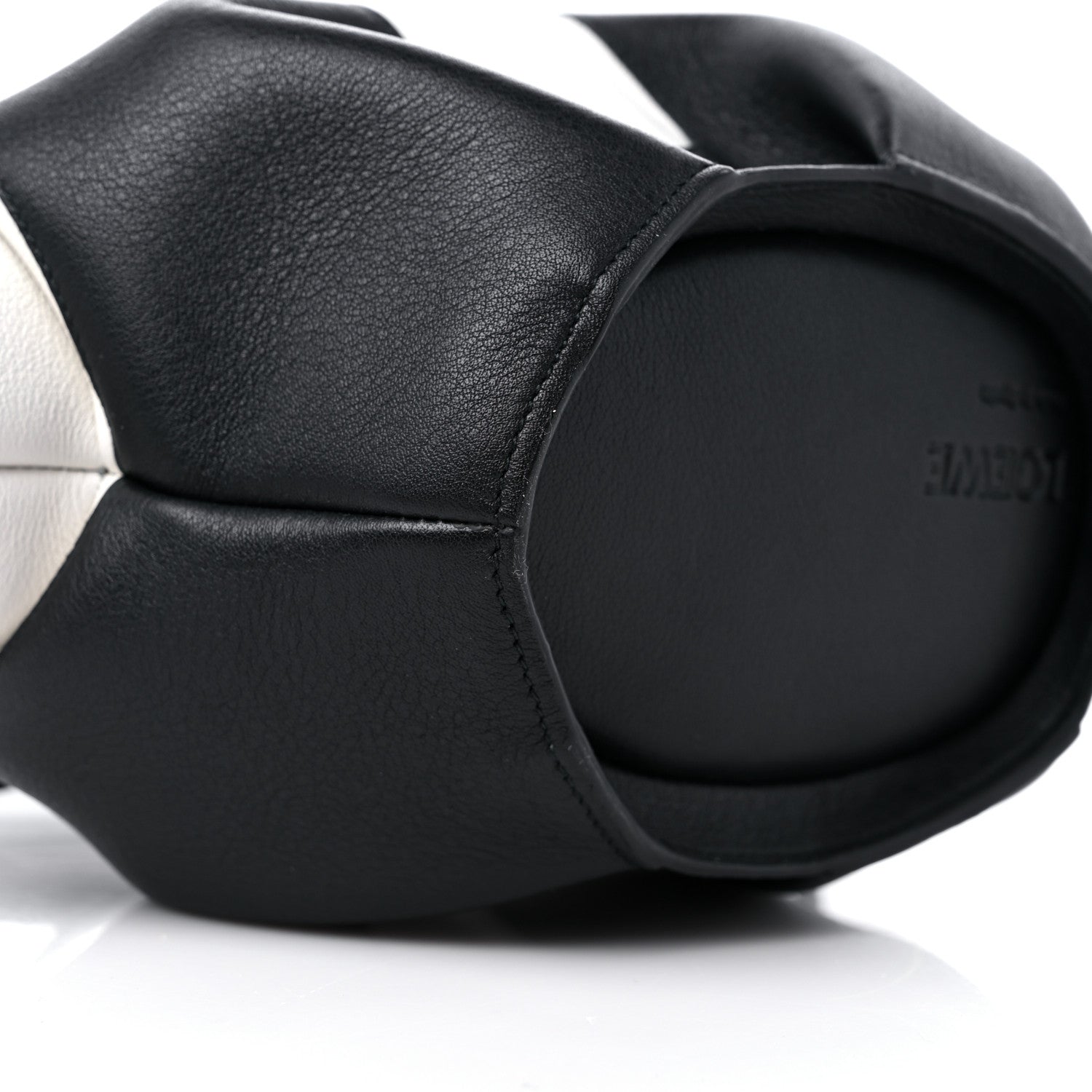 Loewe Calfskin Panda Crossbody Black White 8 of 10