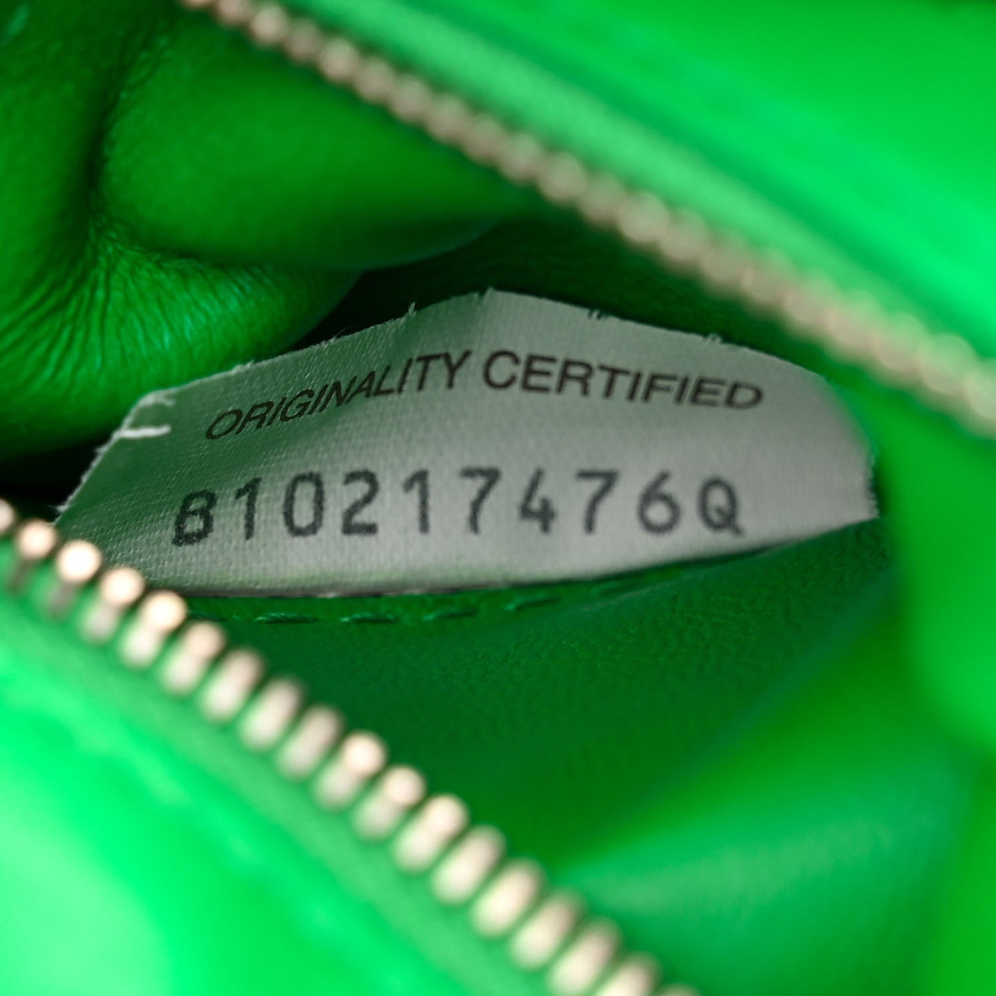 Nappa Maxi Intreccio Small Padded Cassette Crossbody Bag Parakeet