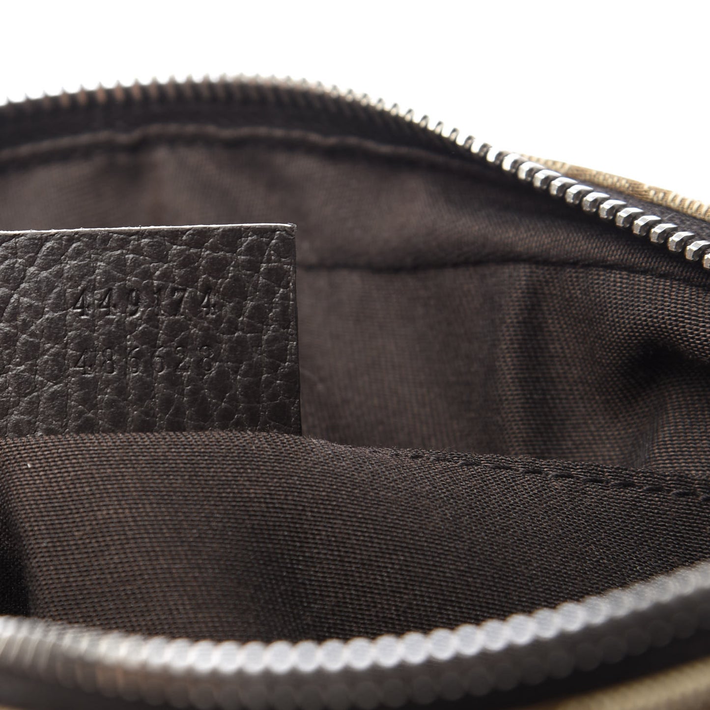 Monogram Belt Bag Dark Brown