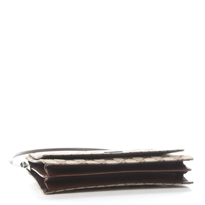 Gucci Monogram Pochette Flap Brown 3 of 8