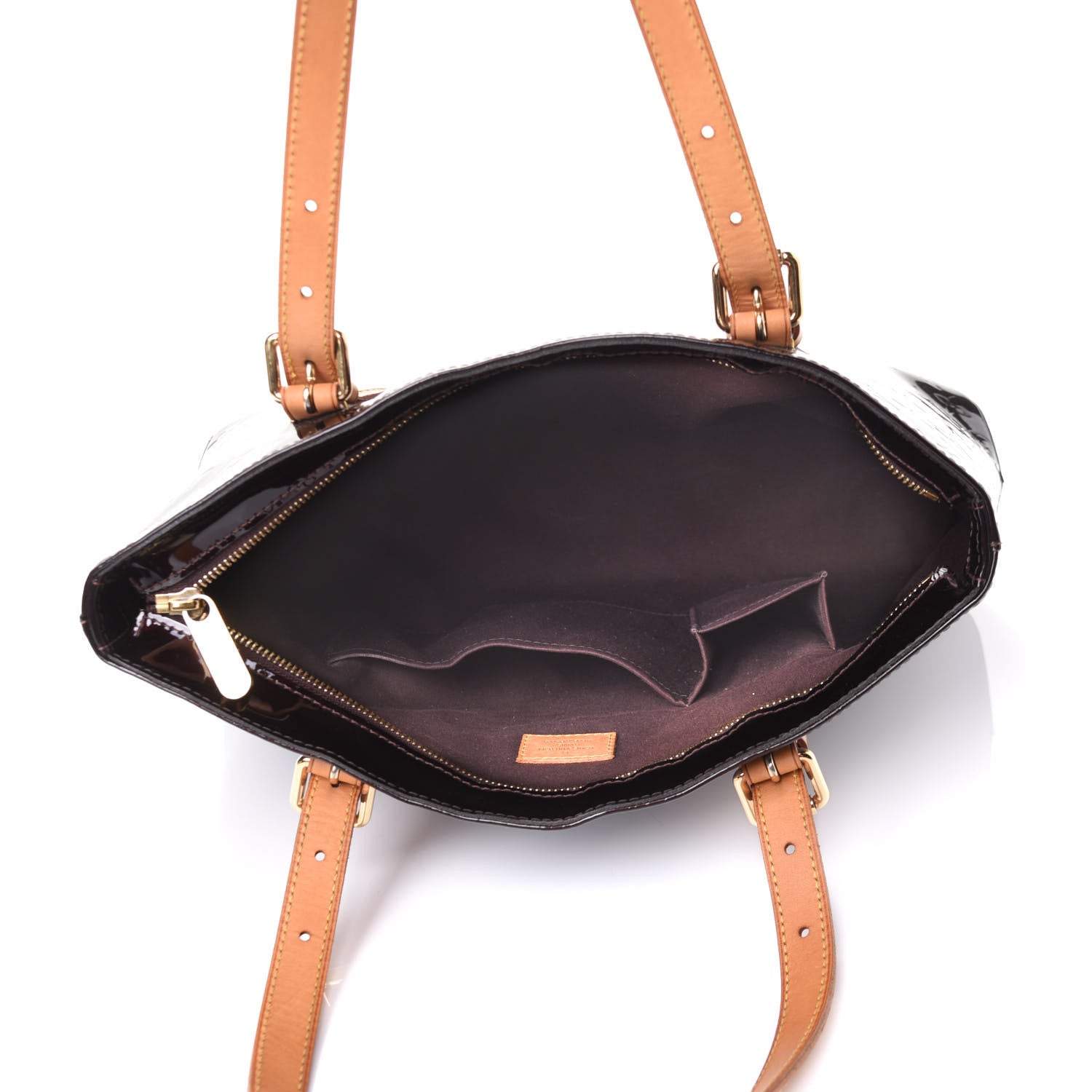 Louis Vuitton Vernis Brentwood Amarante 4 of 4
