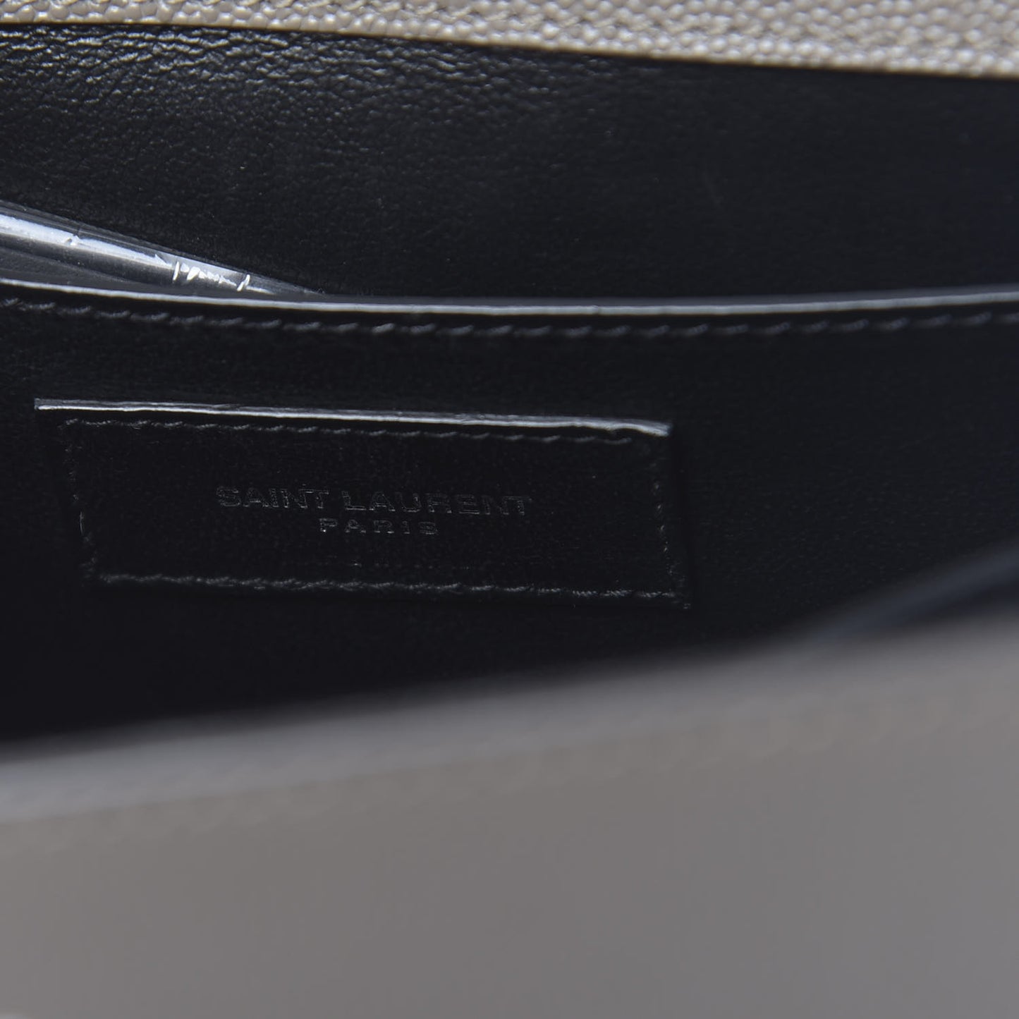 Grain de Poudre Medium Classic Monogram Cassandra Top Handle Fog