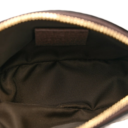 Gucci GG Supreme Monogram Web Ophidia Dome Key Pouch Beige New Acero 4 of 7