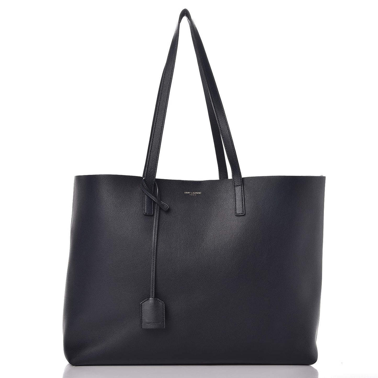 Calfskin Large Shopping Tote Deep Marine