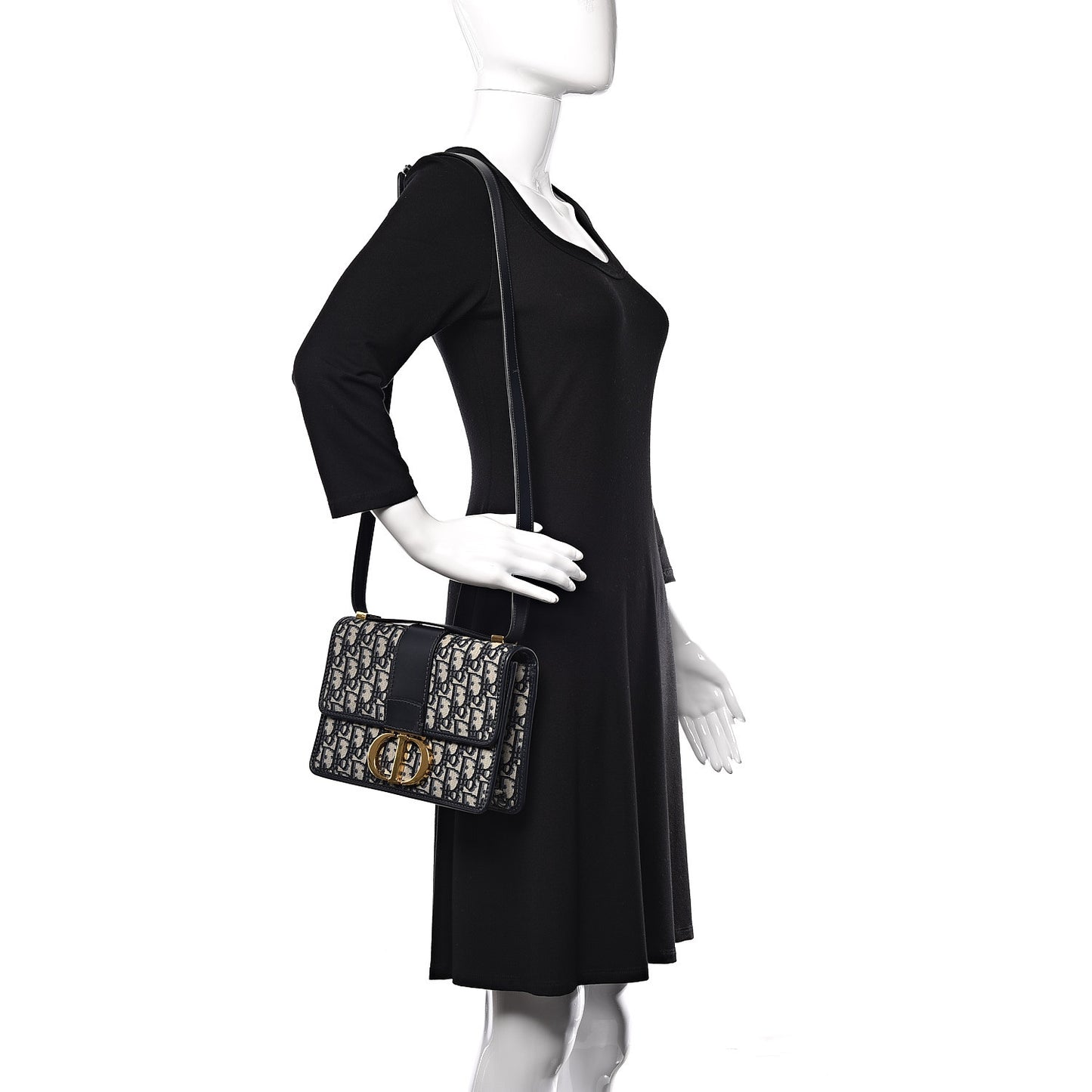 Oblique 30 Montaigne Flap Bag Blue
