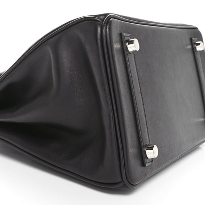 Hermes Veau Volupto Rock Birkin 25 Black 9 of 11