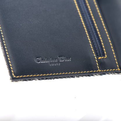 Christian Dior Monogram Saddle Wallet Navy 6 of 6