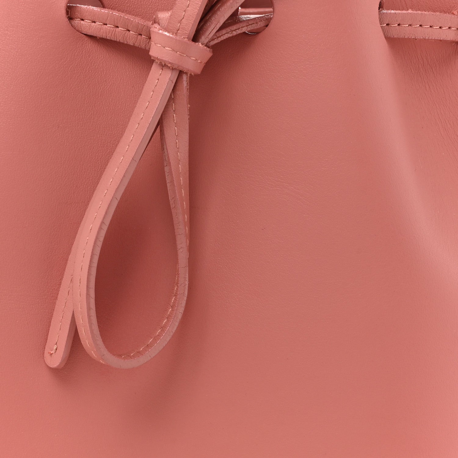 Mansur Gavriel Calfskin Mini Bucket Bag Blush 8 of 18