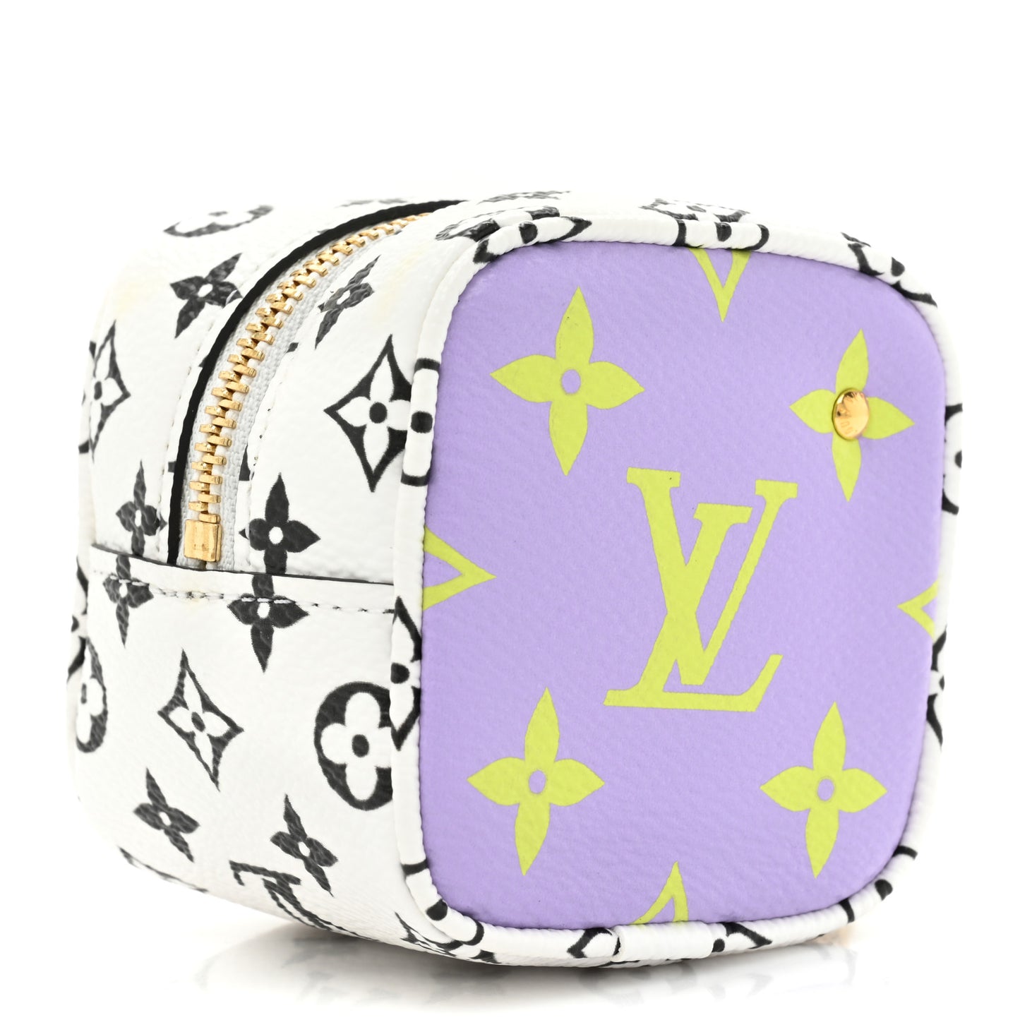 Monogram Giant Cube Coin Purse Pink