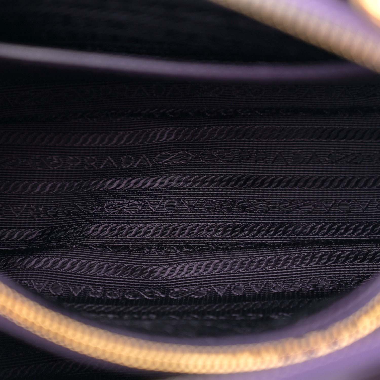 Prada Saffiano Vernice Small Promenade Tote Viola 5 of 11