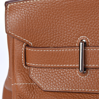 Hermes Taurillon Clemence JPG Birkin 42 Gold 8 of 14