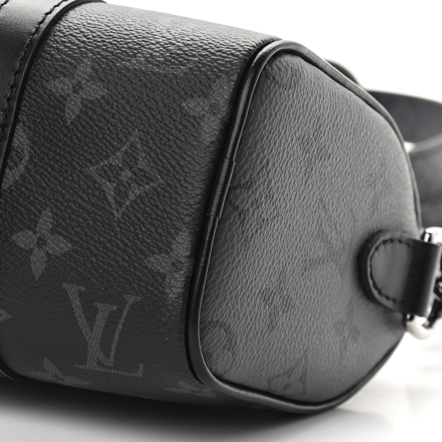 Reverse Monogram Eclipse Keepall XS Black