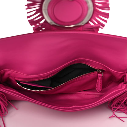 Fendi Nappa F is Fendi Fringe Baguette Pink 5 of 11