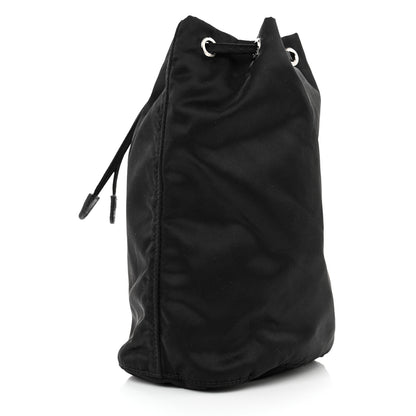 Prada Nylon Vela Drawstring Pouch Black 3 of 8