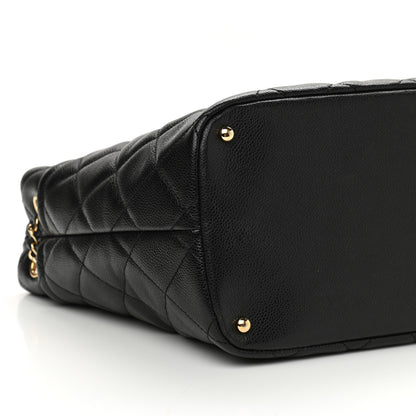 Chanel Caviar Quilted Timeless CC Soft Tote Black 9 of 10