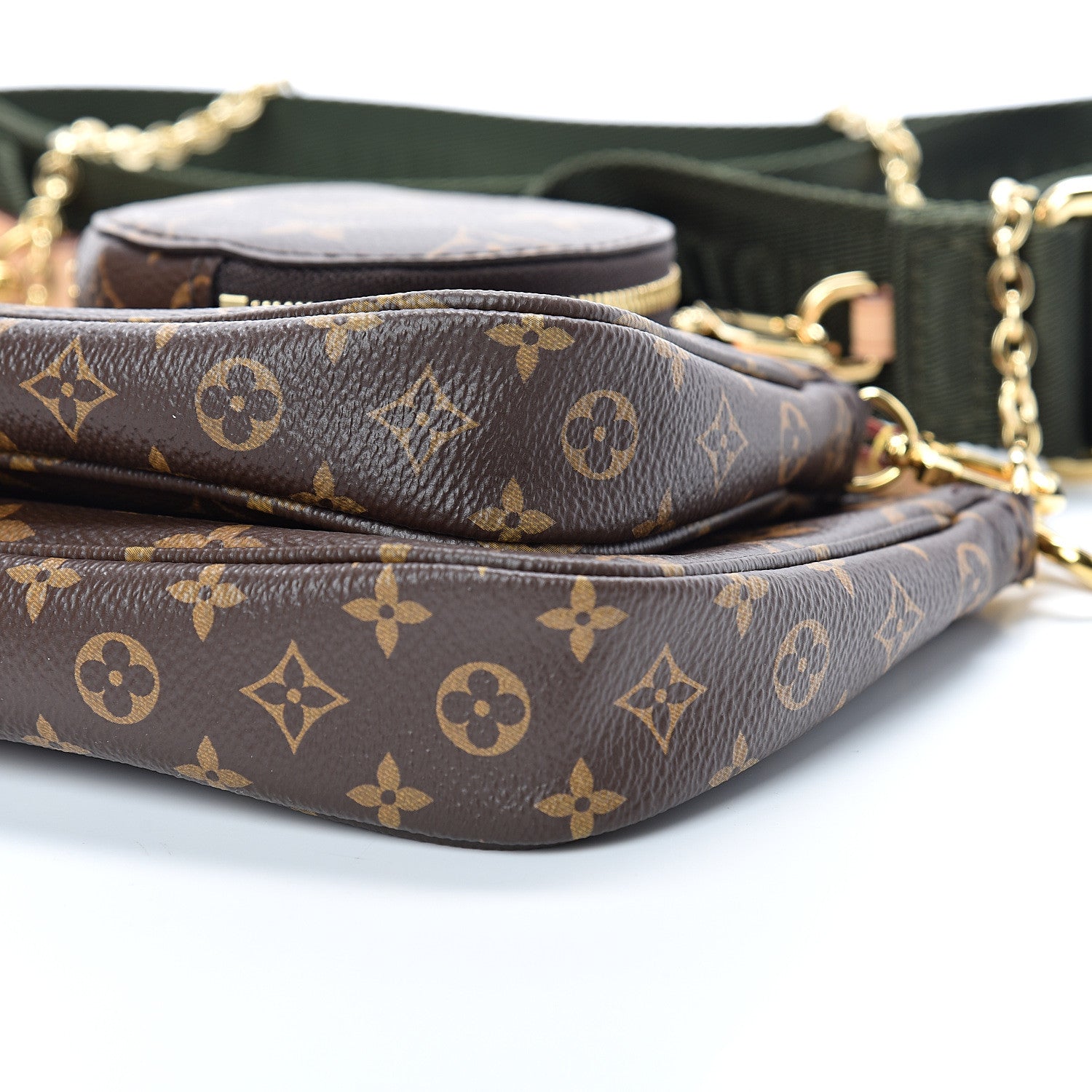 Louis Vuitton Monogram Multi Pochette Accessories Kaki 11 of 12