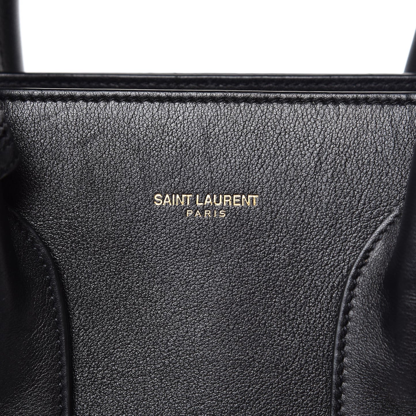 Calfskin Small Sac De Jour Black