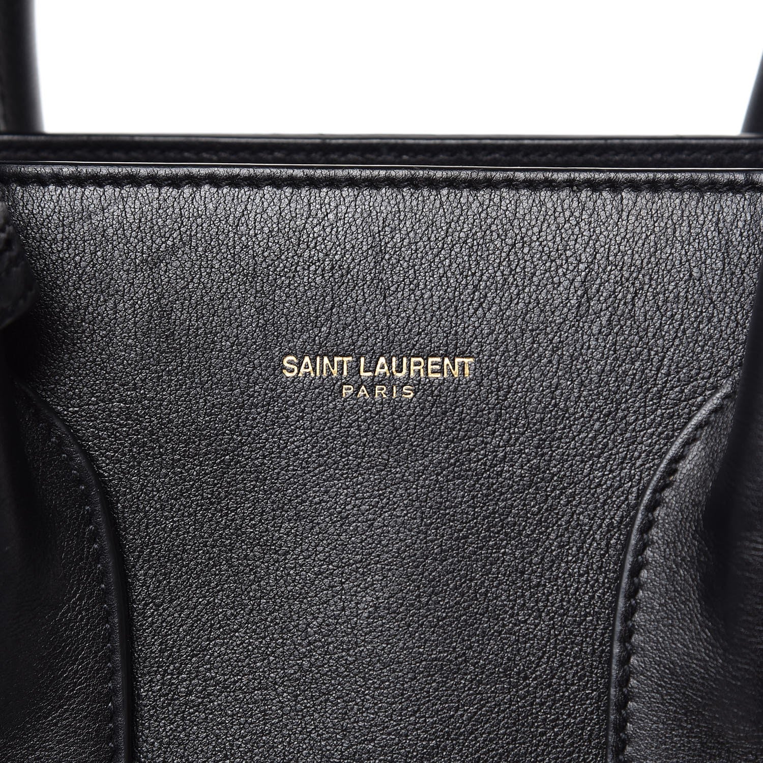 Saint Laurent Calfskin Small Sac De Jour Black 9 of 14