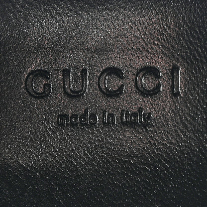Gucci Flores Calfskin Horsebit Chain Ankle Boots 37 Black 7 of 18