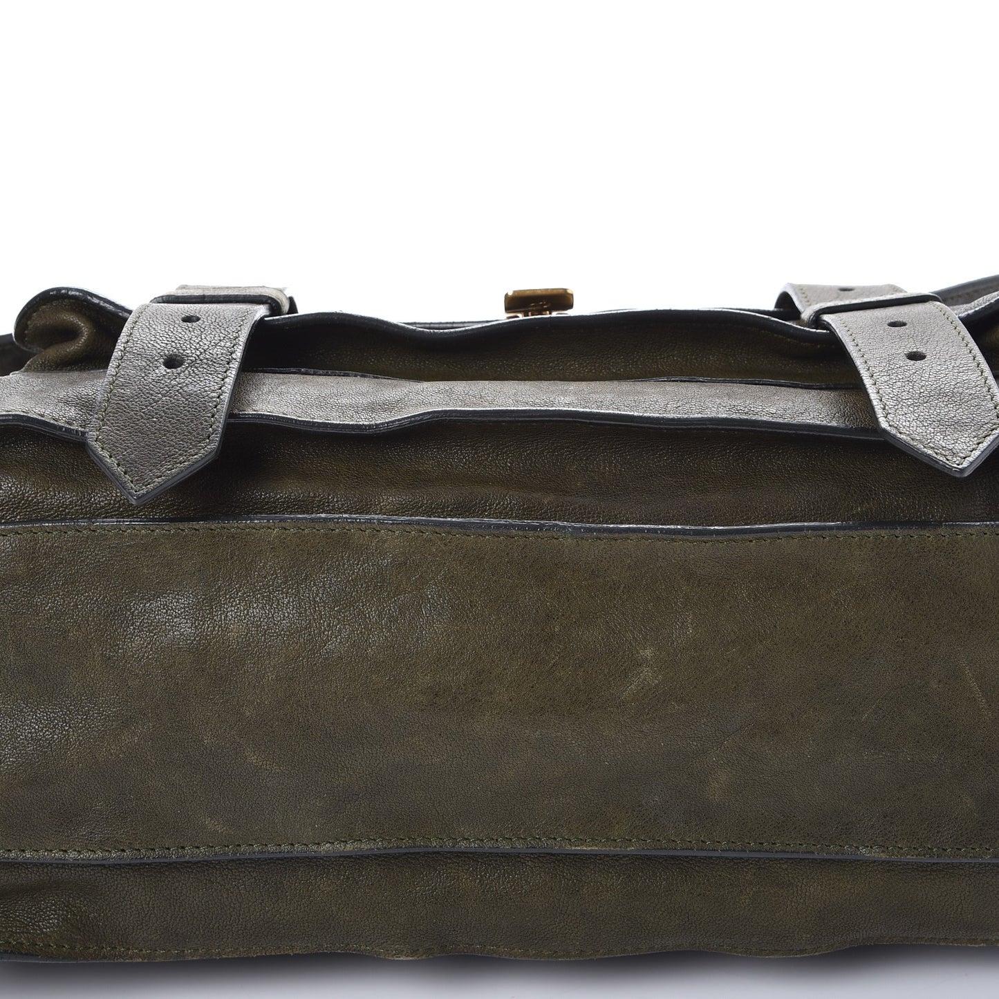Lambskin Large PS1 Satchel Military