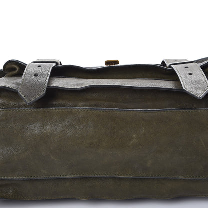 Proenza Schouler Lambskin Large PS1 Satchel Military 10 of 14