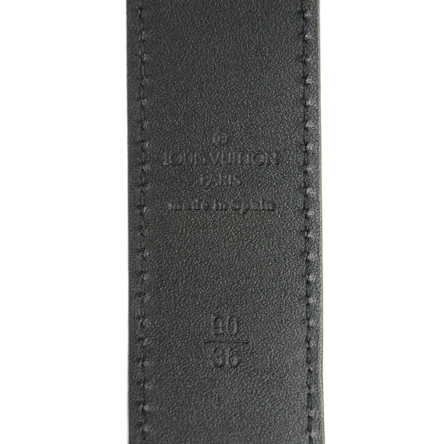 Louis Vuitton Monogram Multicolor LV Cut Reversible Belt 90 36 Black 5 of 6