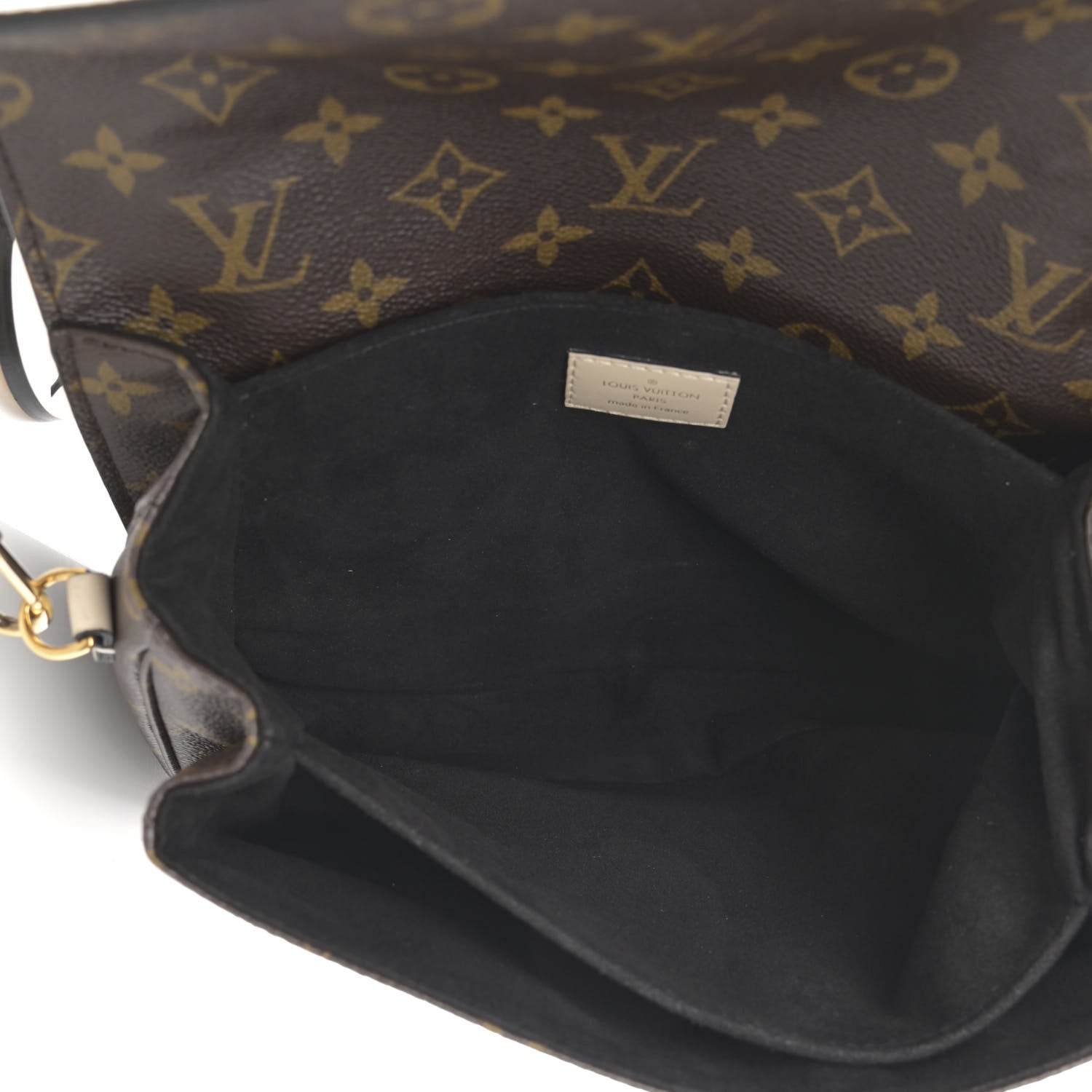 Louis Vuitton Monogram Braided Pochette Metis Creme Beige 5 of 11