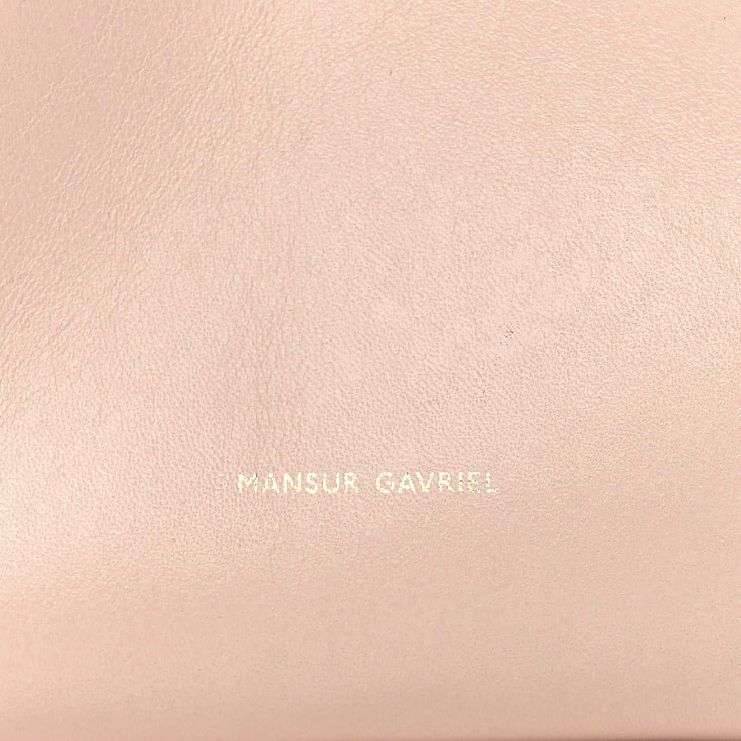 Calfskin Mini Bucket Bag Rosa