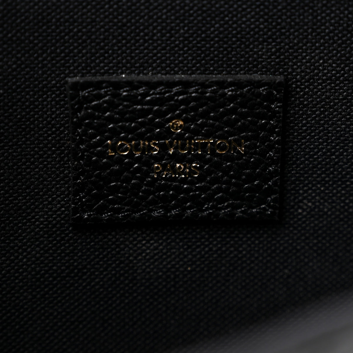 Louis Vuitton Empreinte Pochette Felicie Chain Wallet Black 7 of 11