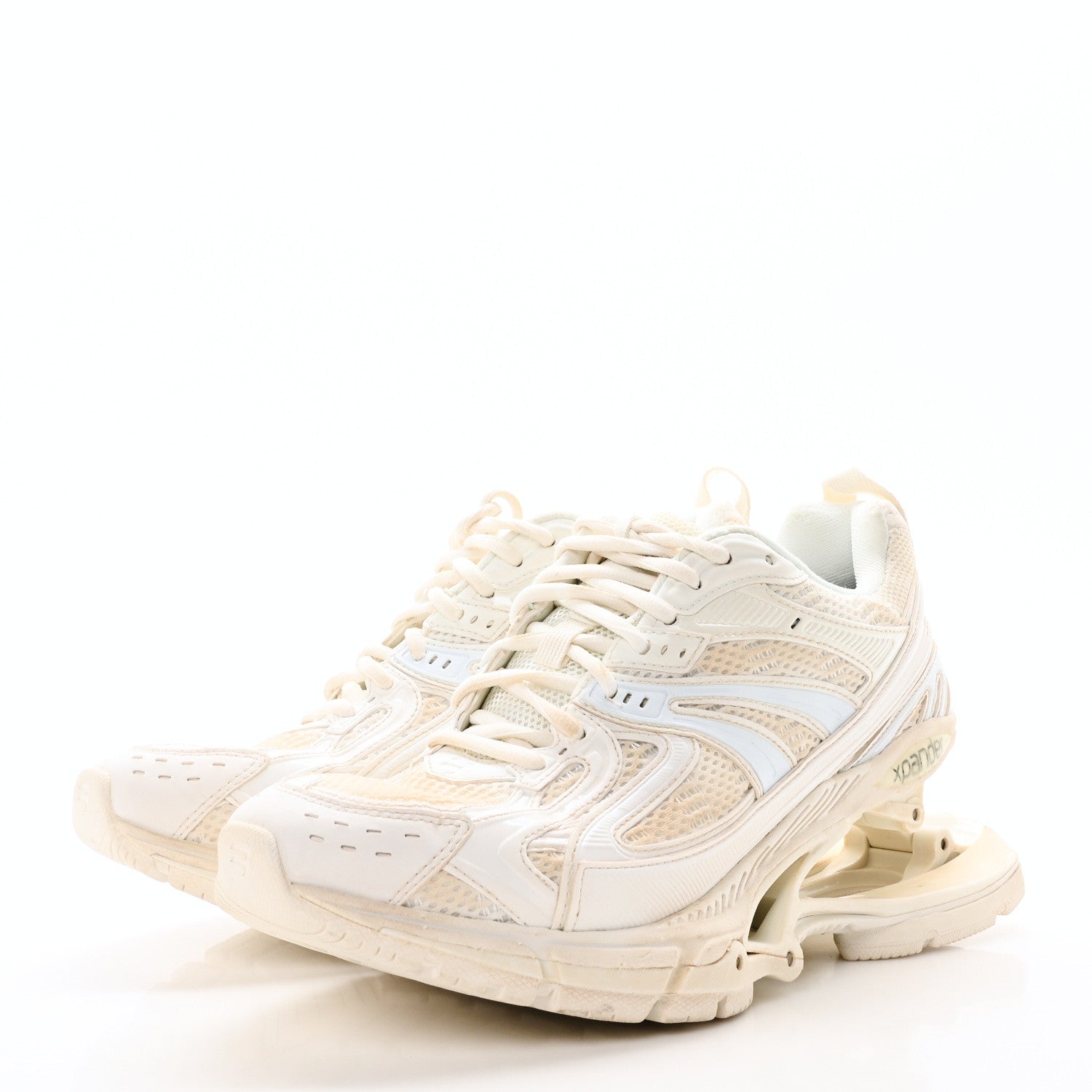 Balenciaga Mesh Rubber X-Pander Sneakers 39 White 4 of 9
