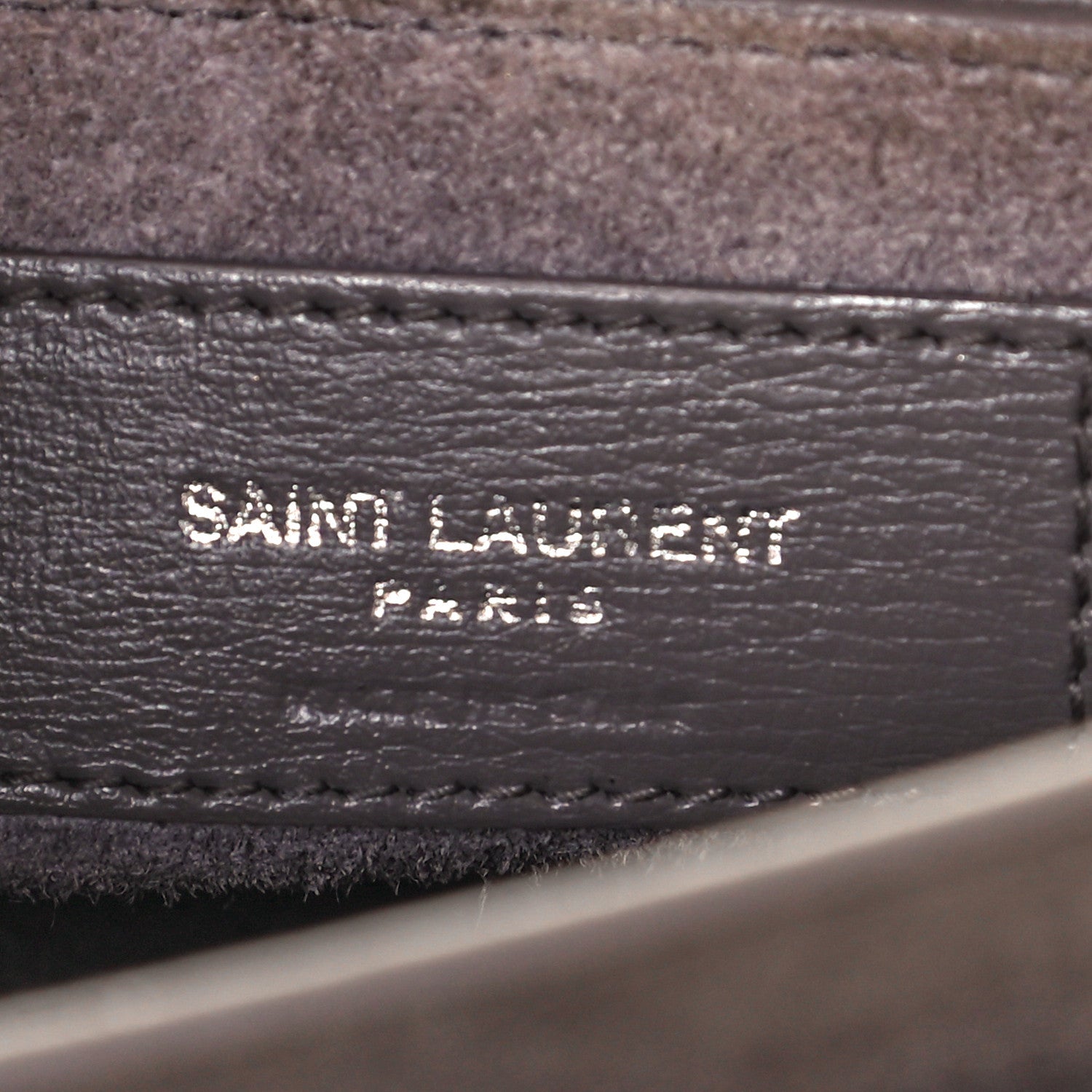 Saint Laurent Calfskin Medium Monogram Sunset Fog 6 of 13
