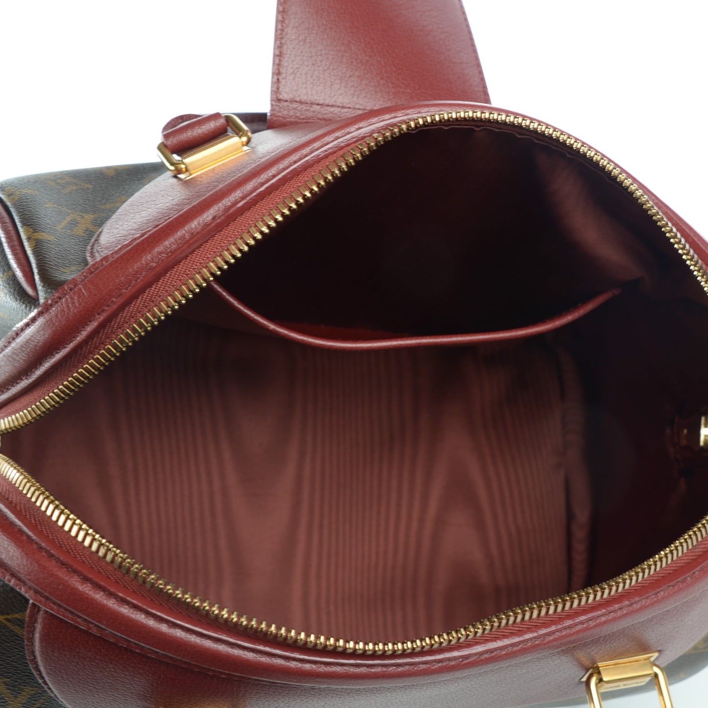 Monogram Golden Arrow Speedy Burgundy