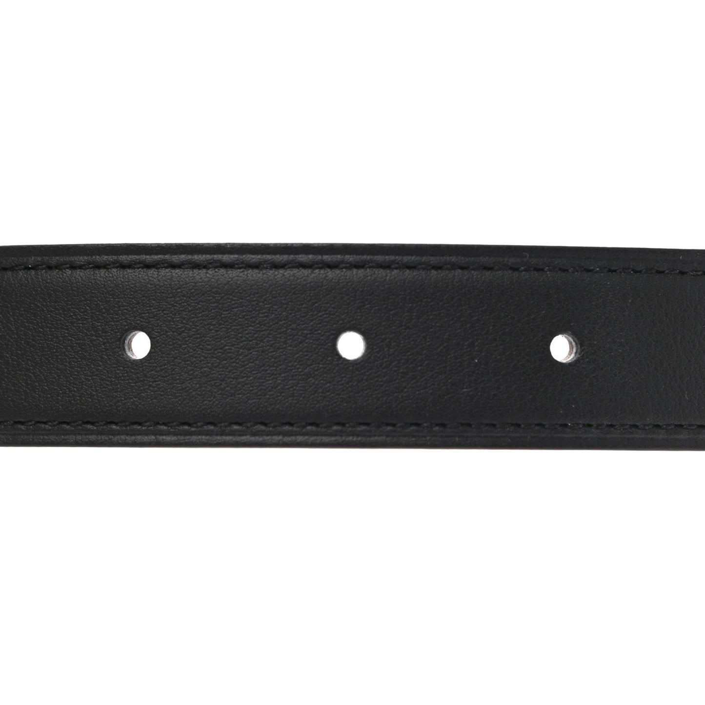 Swift Epsom 24mm Belt Strap 75 Black Etoupe