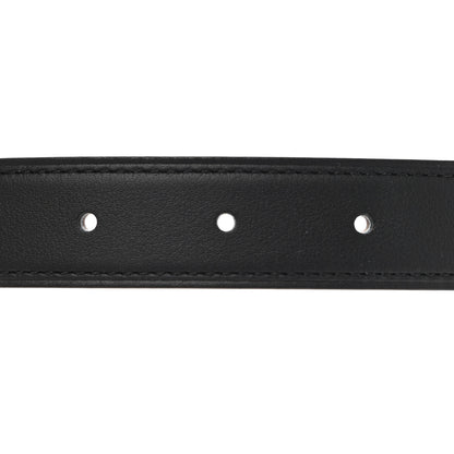 Hermes Swift Epsom 24mm Belt Strap 75 Black Etoupe 5 of 5