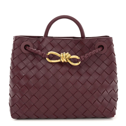 Bottega Veneta Nappa Intrecciato Small Andiamo Shoulder Bag Barolo 1 of 11