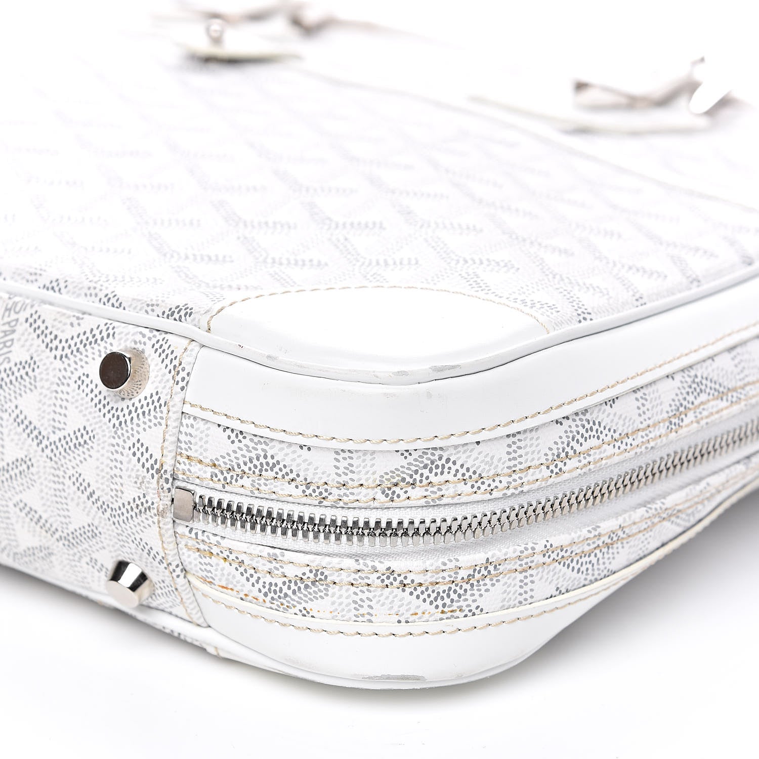 Goyard Goyardine Ambassade PM Briefcase White 8 of 15