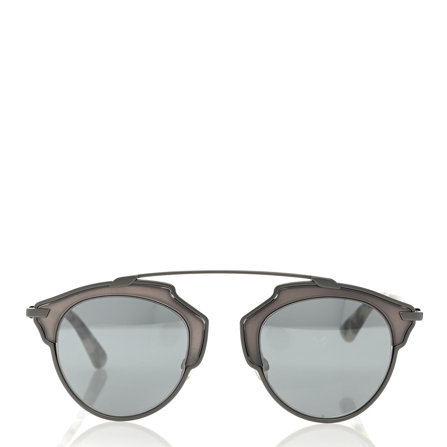 Metal So Real Sunglasses Grey Tortoise
