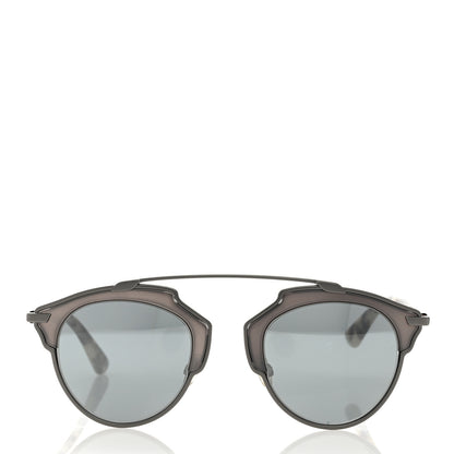 Christian Dior Metal So Real Sunglasses Grey Tortoise 2 of 8