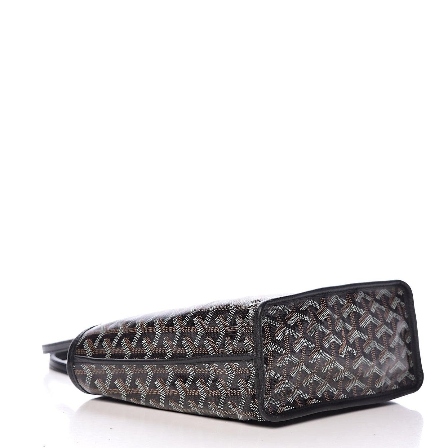Goyardine Reversible Mini Anjou Black