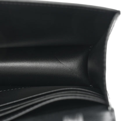 Celine Shiny Calfskin Triomphe Margo Wallet on Chain Black 10 of 11