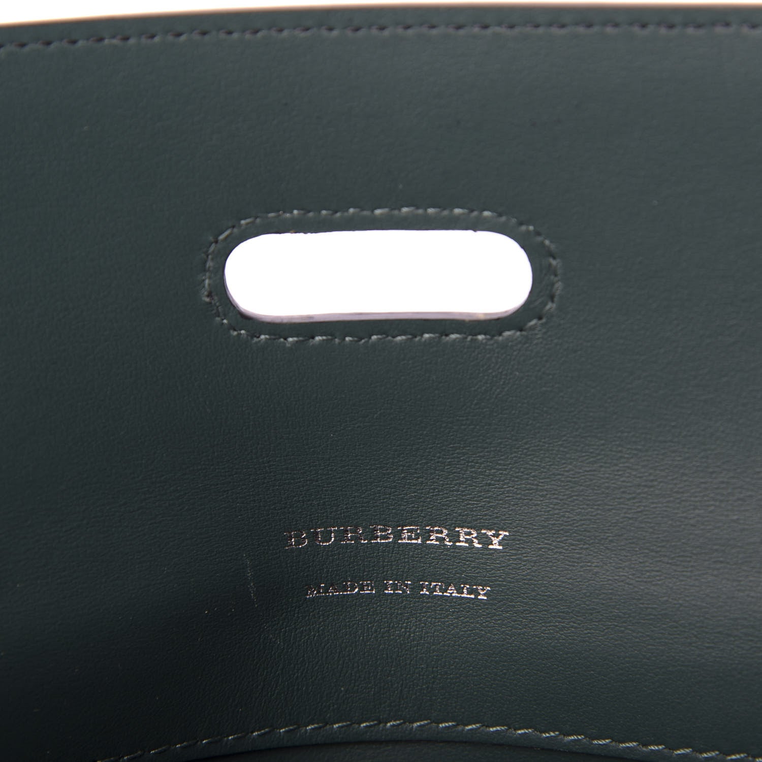 Burberry Grainy Calfskin D-Ring Continental Wallet Black 6 of 6