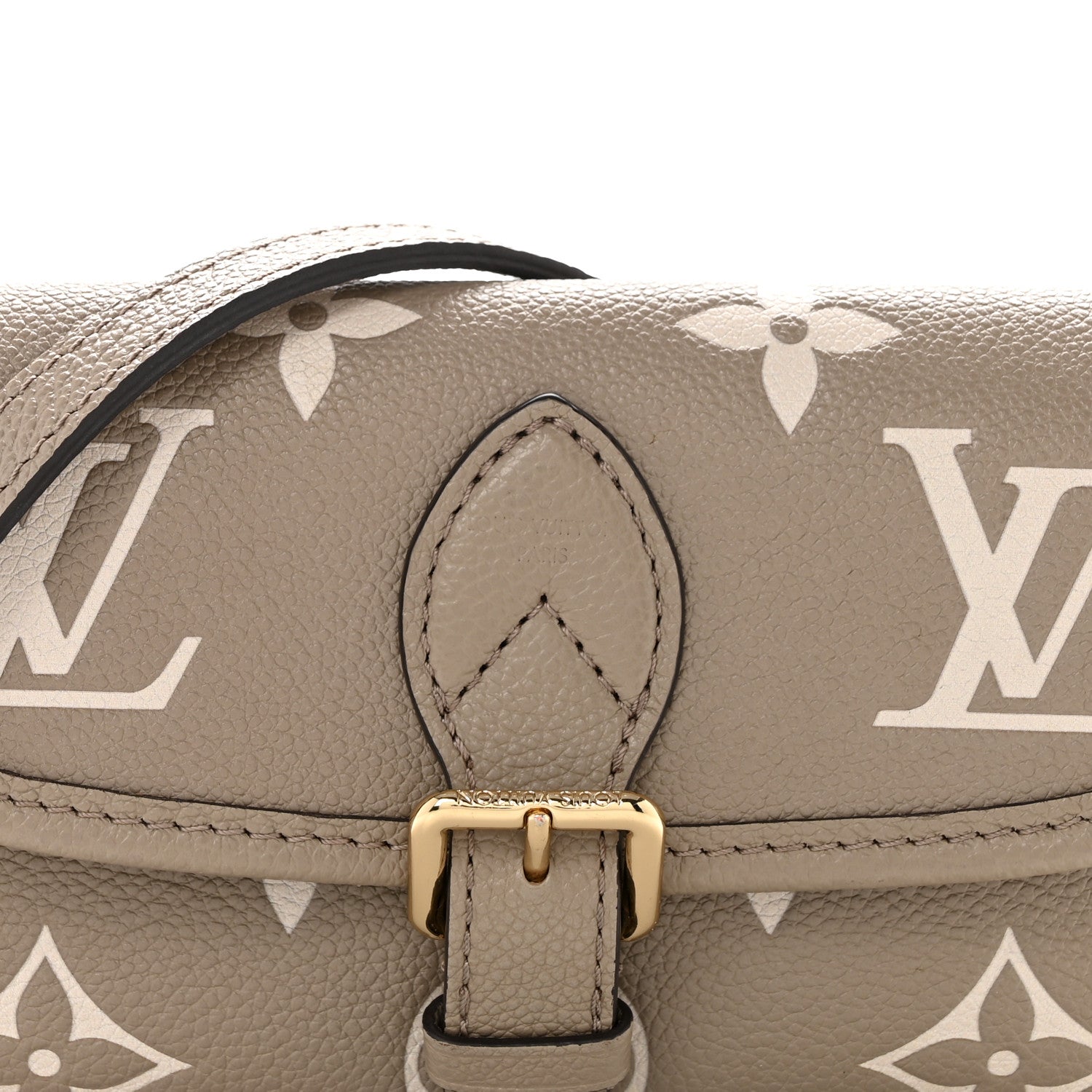 Louis Vuitton Empreinte Monogram Giant Nano Diane Tourterelle Creme 7 of 12