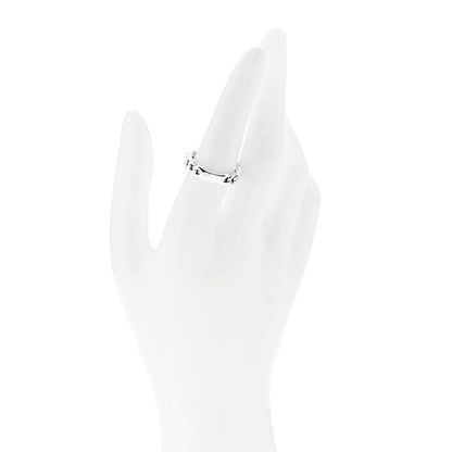 David Yurman Sterling Silver Narrow Belmont Curb Link Ring 54 7 2 of 4