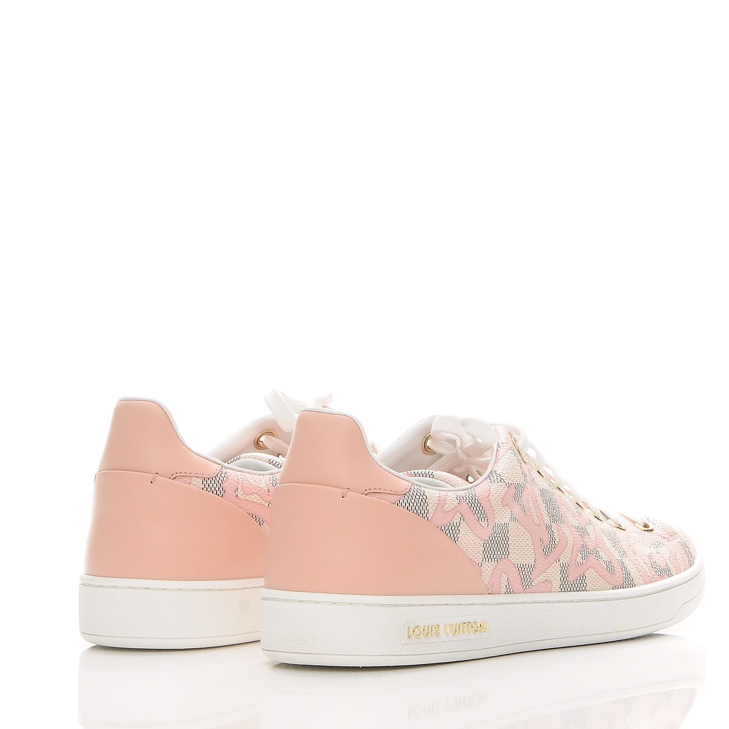 Damier Azur Tahitienne Bora Bora Sneakers 40 Rose Ballerine